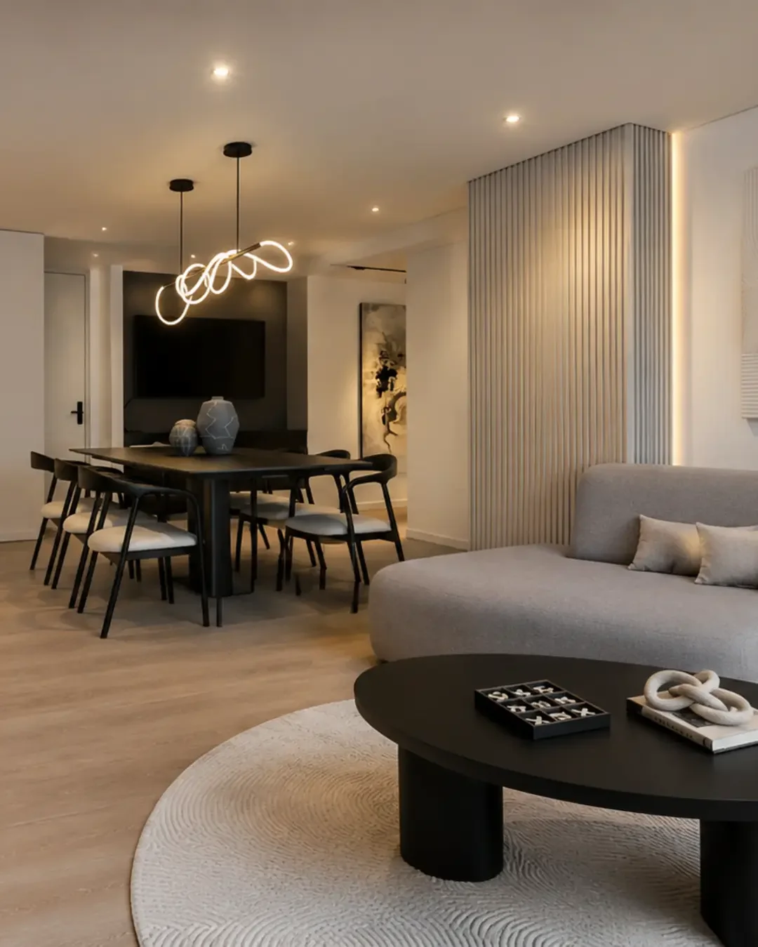 Carácter habitable, espacios sofisticados con mobiliario premium